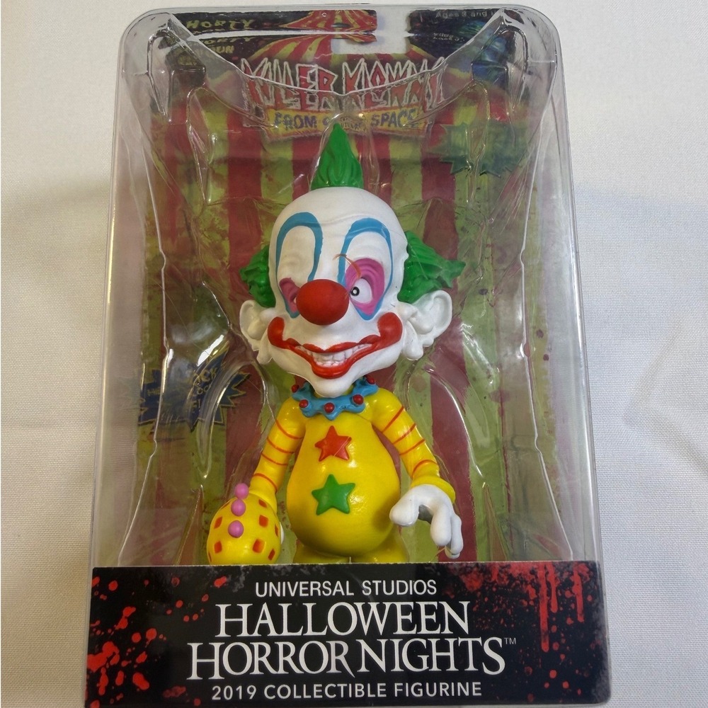 Killer klowns universal Studios‎ HHN 2019  From Outer Space Shorty Figure horror